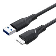 Veggieg 1.5 mt Micro B HDD Şarj ve Data 3.0 USB Kablo