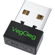 Veggieg 150 MBPS 2.4 GHz Kablosuz Wifi Alıcı Verici Nano USB Adaptör