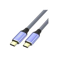 Veggieg 2 mt 100W 5A 10 GBPS 4K 60 Hz Destekli Type-C PD 3.1 USB Kablo