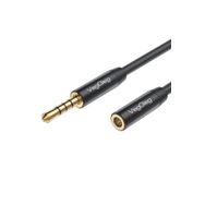 Veggieg 2 mt 3.5 mm TRSS AUX Kulaklık Mikrofon Ses Uzatma Kablosu
