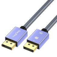 Veggieg 2 mt 8K 60 Hz 4K 165 Hz 2K 240 Hz 1.4 Displayport Kablo