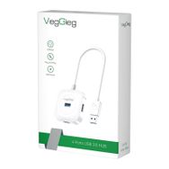 Veggieg 3.0 USB Beyaz 4 Port Çoklayıcı Hub
