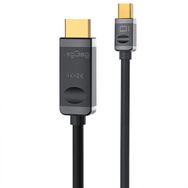 Veggieg 4K 30 Hz 1.5 mt Dönüştürücü Mini Displayport to HDMI Kablo