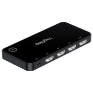 Veggieg 4K HDMI 3 Giriş 1 Çıkış Kumandalı Siyah Görüntü Seçici Switch