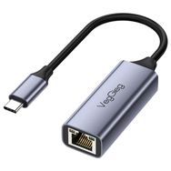 Veggieg Type-C 1000 MBPS Gigabit PC MAC Konsol TV Box Uyumlu Ethernet Adaptörü