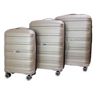 Vegmann Atlas Gold Polipropilen 3'lü Valiz Seti