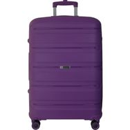 Vegmann Atlas Violet Polipropilen Büyük Boy Valiz