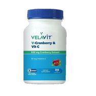 Velavit V-Cranberry Vitamin C 30 Kapsül