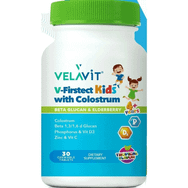 Velavit V-Firstect Kids with Colostrum 30 Çiğneme Tableti