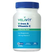 Velavit V-Iron Vitamin C 30 Tablet