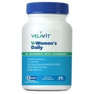 Velavit V-Women's Daily with Cranberry 30 Tablet