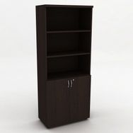 Vena Yarım Kapaklı 185 cm Wenge Dosya Dolabı