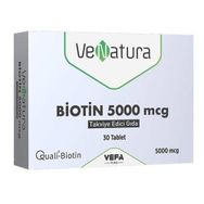 Venatura Biotin 5000 mcg İçeren 30 Tablet