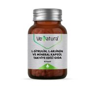 Venatura L-Sitrulin L-Arjinin Mineral 60 Kapsül