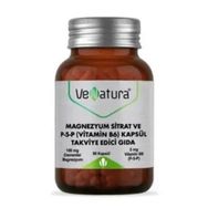 Venatura Magnezyum Sitrat P5P Vitamin B6 90 Kapsül