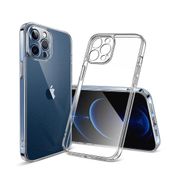 Vendas Apple iPhone 14 Pro Max Fora Serisi Kamera Korumalı Şeffaf Silikon Cam Ekran Koruyucu Cep Telefonu Kılıfı