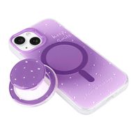 Vendas Apple iPhone 15 Magsafe Şarj Özellikli Tak Çıkar Pop Soketli Zore Tiktok Kapak Cep Telefonu Kılıfı
