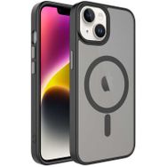 Vendas iPhone 14 Plus Flet Serisi Mat Arka Yüzey Wireless Şarj Destekli Magsafe Cep Telefonu Kılıfı