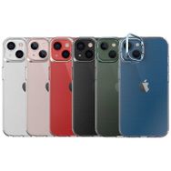 Vendas iPhone 14 Plus Kuba Serisi Metal Kamera Çerçeveli Airbag Köşeli Darbe Dirençli Cep Telefonu Kılıfı