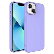 Vendas iPhone 14 Plus Lansman Kadife Dokulu Fit Premium 5D Cam Ekran Koruyucu Cep Telefonu Kılıfı