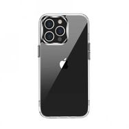 Vendas iPhone 14 Pro First Serisi SGS Darbe Lisanslı Şeffaf Seramik Nano Cep Telefonu Kılıfı