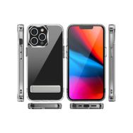 Vendas iPhone 14 Pro Max Uyumlu D-First Serisi Sgs Darbe Lisanslı Dahili Standlı Yardımcı Tuş Takımlı Silikon Kılıf