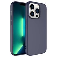 Vendas iPhone 14 Pro Max Uyumlu Lansman Serisi Yumuşak Dokulu Kadife Yüzeyli Silikon Kılıf