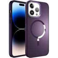 Vendas iPhone 14 Pro Max Uyumlu Stil Serisi Mat Renkli Magsafe Wireless Şarj Özellikli Kılıf