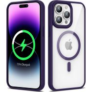 Vendas iPhone 14 Pro Uyumlu Ege Serisi Magsafe Wireless Şarj Özellikli Silikon Kılıf