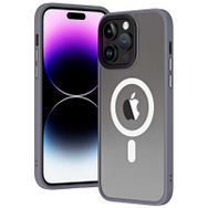 Vendas iPhone 14 Pro Uyumlu Hybrid Magsafe Wireless Şarj Destekli Magic Smooth Silikon Kılıf
