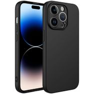 Vendas iPhone 14 Pro Uyumlu W-Lansman Serisi Kamera Korumalı Yumuşak Dokulu Kadife Kaplı Kılıf
