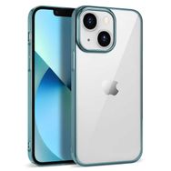 Vendas iPhone 14 Uyumlu Eksa Serisi Glitter Elektroplated Color Corner Sert Premium Kılıf