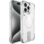 Vendas iPhone 15 Pro Door Serisi Magsafe Şarj Özellikli T-Max Standlı Silikon Cep Telefonu Kılıfı