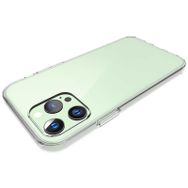 Vendas iPhone 15 Pro Kamera Çıkıntılı Soft Şeffaf Silikon Cep Telefonu Kılıfı