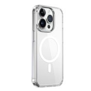 Vendas iPhone 15 Pro Max Crystal Series Magnetic Charge Support Magic Smooth Cep Telefonu Kılıfı