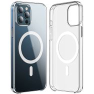 Vendas iPhone 15 Pro Orjin Serisi Wireless Şarj Destekli Sararma Yapmayan Sert PC Şeffaf Cep Telefonu Kılıfı