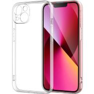 Vendas iPhone 15 Uyumlu Fora Serisi Kamera Korumalı Soft Şeffaf Silikon Kılıf
