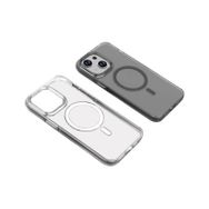 Vendas iPhone 15 Uyumlu Lagent Serisi Sararma Yapmayan Metal Kamera Çıkıntılı Magsafe Destekli Metal Tuş Tasarımlı Pc Kılıf