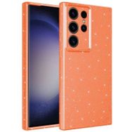 Vendas Samsung S23 Ultra Uyumlu Koton Serisi Kamera Korumalı Simli Lüks Silikon Kılıf