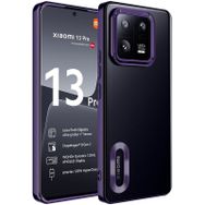 Vendas Xiaomi Mi 13 Pro Uyumlu Omega Serisi Kamera Korumalı Logo Gösteren Fit Silikon Kılıf