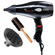 Ventoso V5 Silex5000 2500 W Siyah Saç Kurutma Makinesi Seti