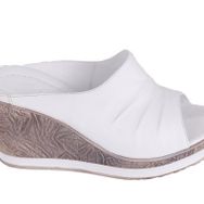 Venüs 2015702 Beyaz Kadın Dolgu Topuk Sandalet