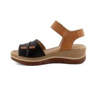 Venüs 2313402Y Siyah Taba Kadın Sandalet
