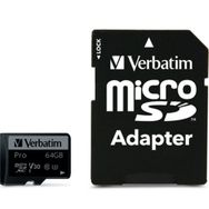 Verbatim Pro U3 64 GB Micro SDXC Hafıza Kartı