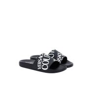 Versace Jeans 74YA3SQ1 Couture Siyah Erkek Terlik