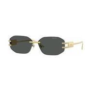 Versace Ve 2274 100287 58 Kadın Geometrik Gold Metal Güneş Gözlüğü
