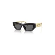 Versace VE 4432U GB187 53 Kadın Siyah Kemik Güneş Gözlüğü