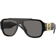 Versace VE 4436U GB181 57 Polarize Erkek Siyah Kemik Güneş Gözlüğü