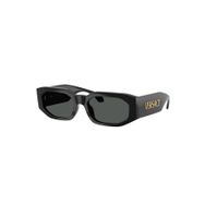 Versace VE 4489U GB187 55 Geometrik Siyah Kemik Kadın Güneş Gözlüğü