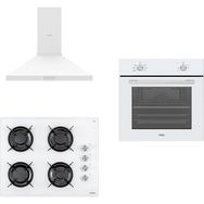 Vestel AF 4661 YB - AO 65104 B - AD 60030 B Beyaz 3'lü Ankastre Set